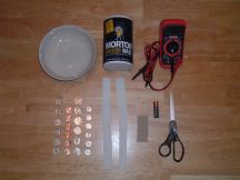 Coin Battery Project Supplies